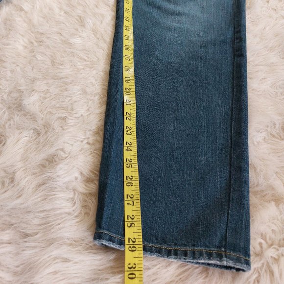 Vintage Lucky Brand Men's 183 Boot Legs Short Inseam Denim Jeans Siz 38 - Picture 7 of 13